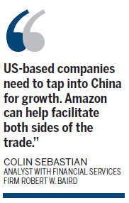 Amazon's Shanghai FTZ platform to tap China for growth