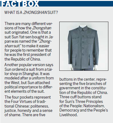 <EM>Zhongshan</EM> suits make comeback