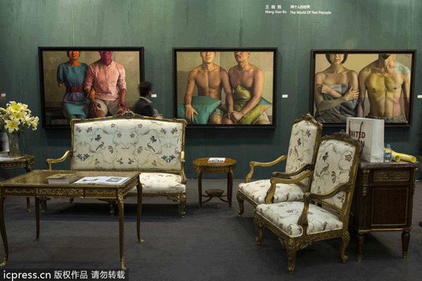 Snapshot of China as Beijing art expo opens