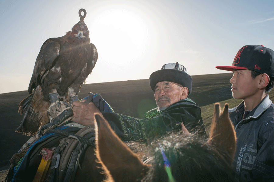 Keeping alive a declining Kazak tradition