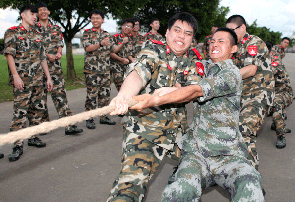 Troops refuse to gamble with Macao's security