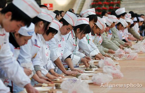 The battle of the dumplings in NE China