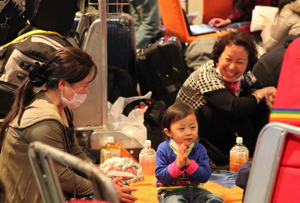 Chinese ready to take flights home