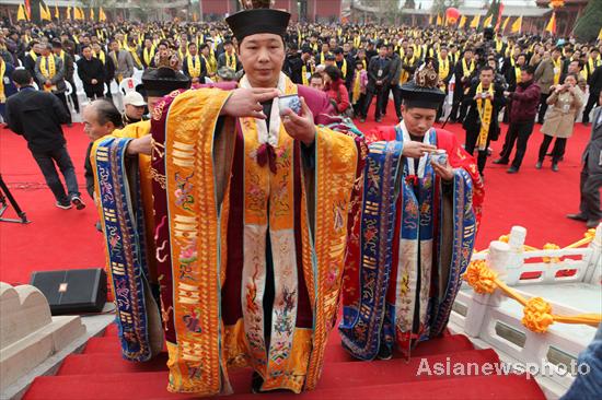 Taoist ceremonies to mark 2,582nd birthday 