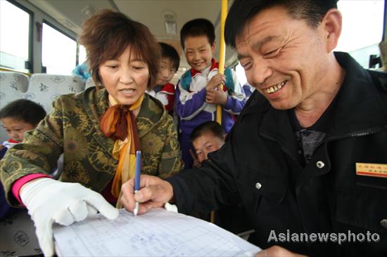 Cheers as 22 new school buses roll out