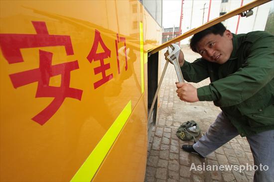 Cheers as 22 new school buses roll out