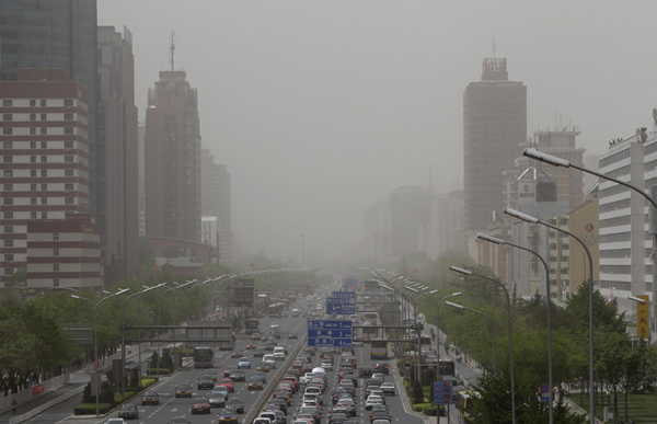Sandstorm hits Beijing