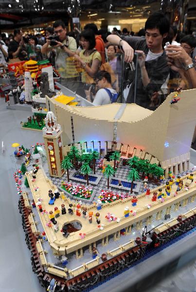 World famous scenic spot built from Lego