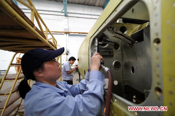 This is what China's first plane looked like