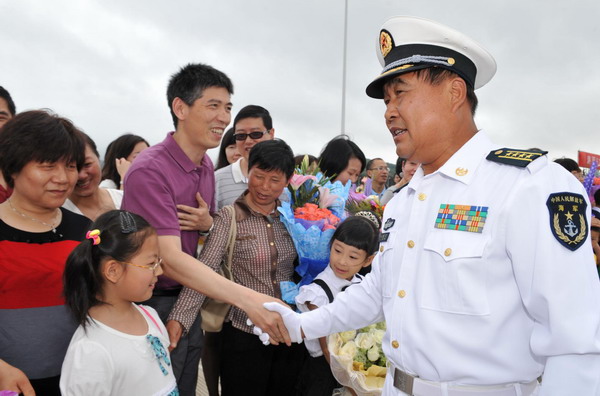 7th naval flotilla returns after escort mission