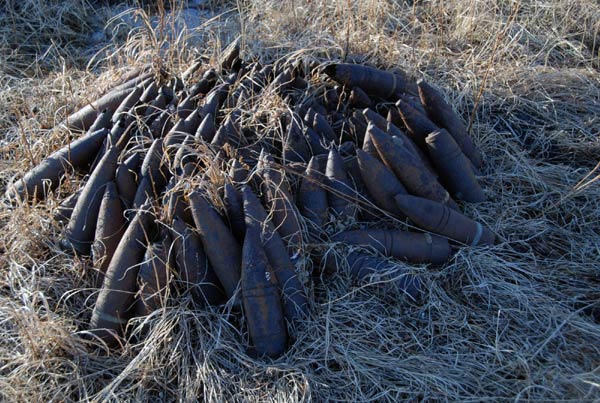 WWII shells found on China-Mongolia border