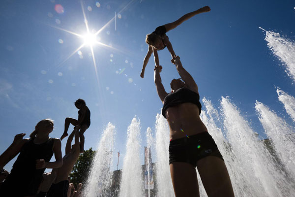 2011 world gymnaestrada in Lausanne