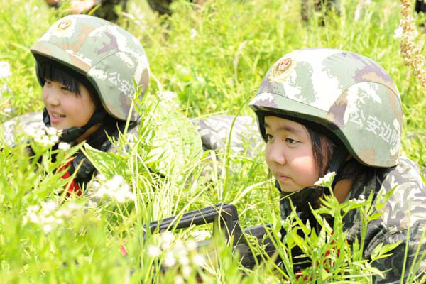 Young campers get taste of military life