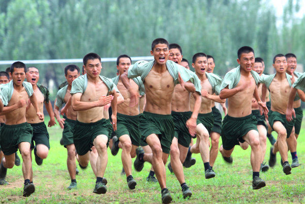 Grueling schedule shapes up soldiers