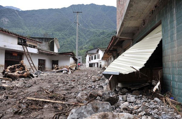 Storms spark landslides in SW China