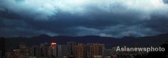 Typhoon Nanmadol approaches East China