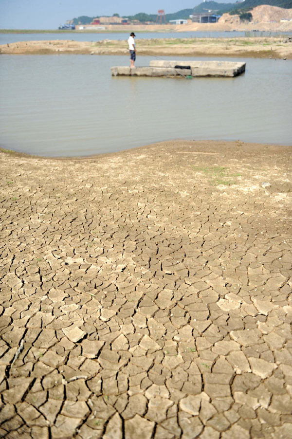 China's largest freshwater lake shrinking