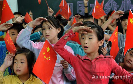 Celebrations for National Day across China