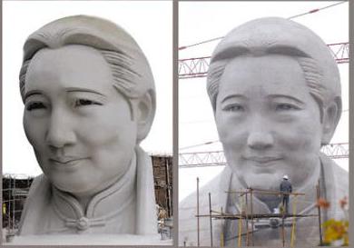 Statue of Soong Ching Ling towers in controversy