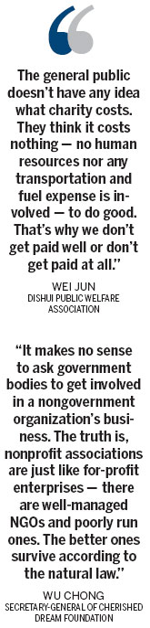 NGO workers find good deeds unrewarded by meager wages