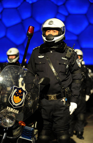 500 new police motorcycles to guard Beijing