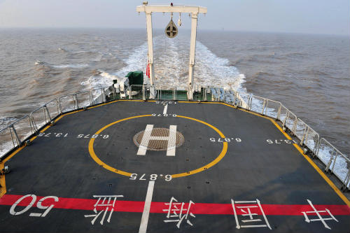 China sends leading patrol ship to E China Sea
