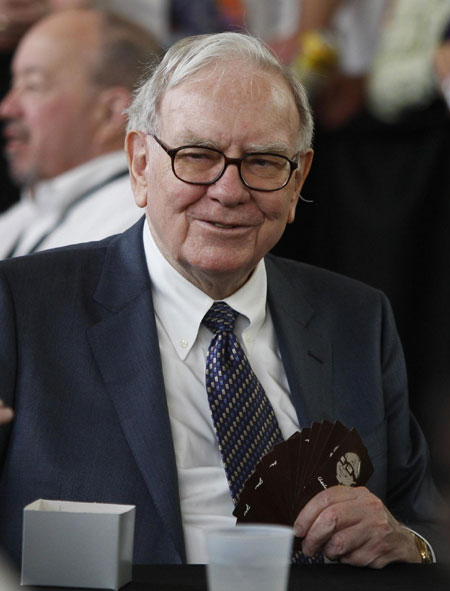 Buffett to sing for Chinese New Year
