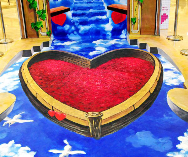 3D painting of love