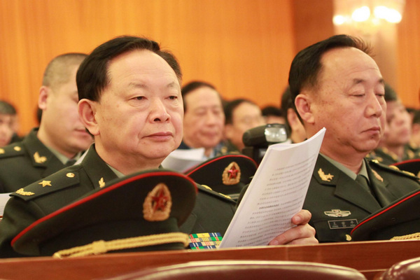 NPC deputies concentrate on work report