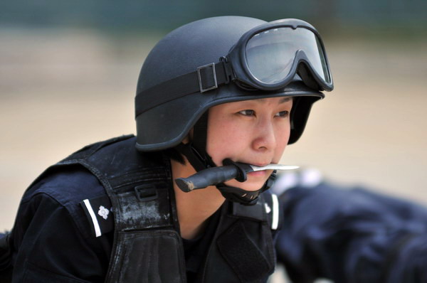 A day in life of a female SWAT team captain