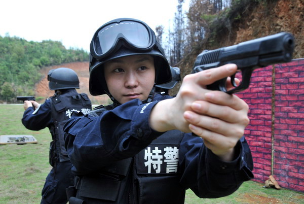 A day in life of a female SWAT team captain