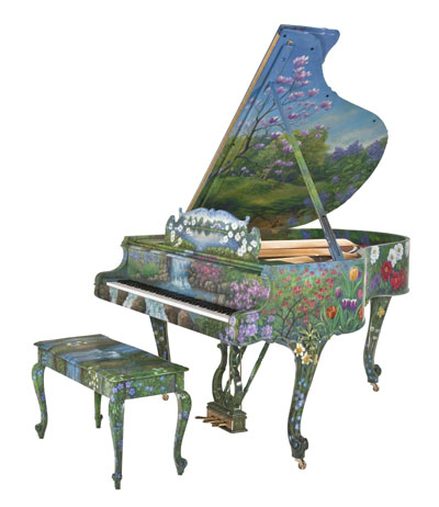 Steinway latest art case piano released