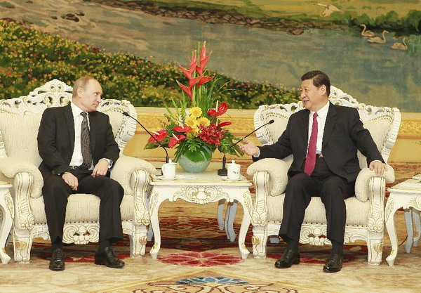China, Russia agree to enhance strategic partnership