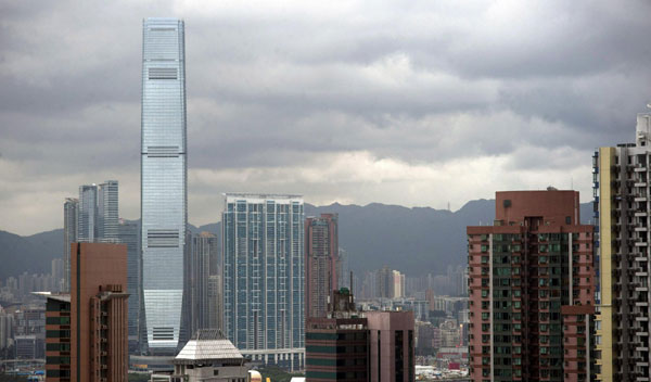 Skyscraper becomes a Hong Kong landmark