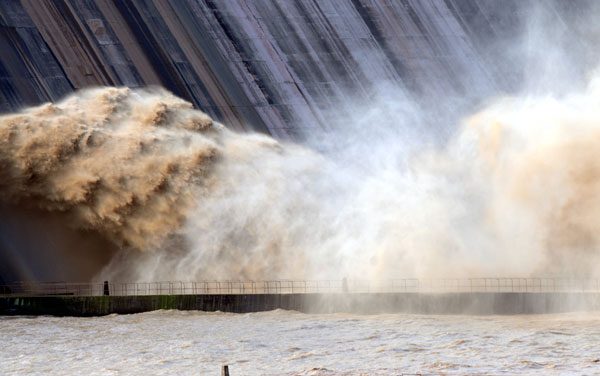 Reservoir water released before flood season