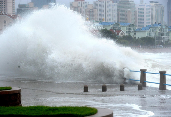 Two typhoons barrel down on China