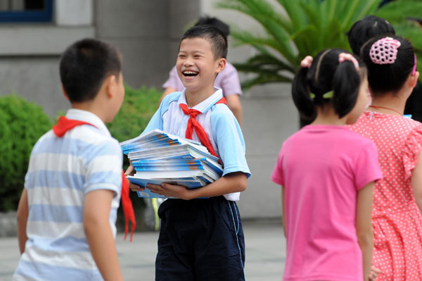 New school year starts all over China