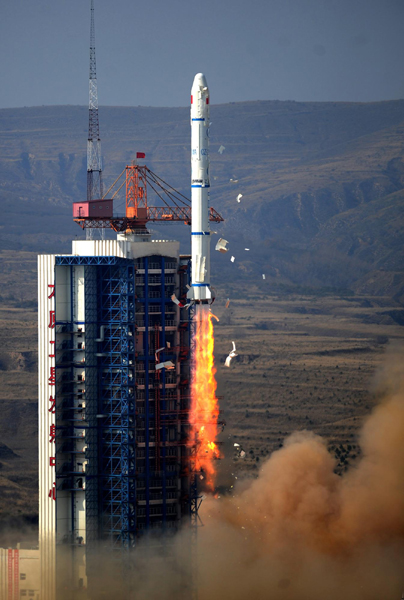 China launches two satellites