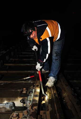 First alpine rail gets midnight maintenance