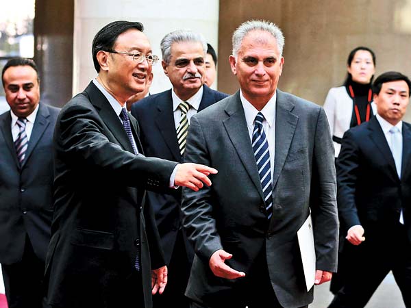 Envoy sees Chinese role in Middle East