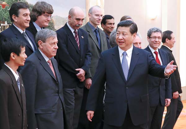 Xi unveils foreign policy direction