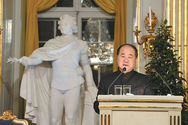 Story-teller Mo Yan tells his own story in Nobel Lecture