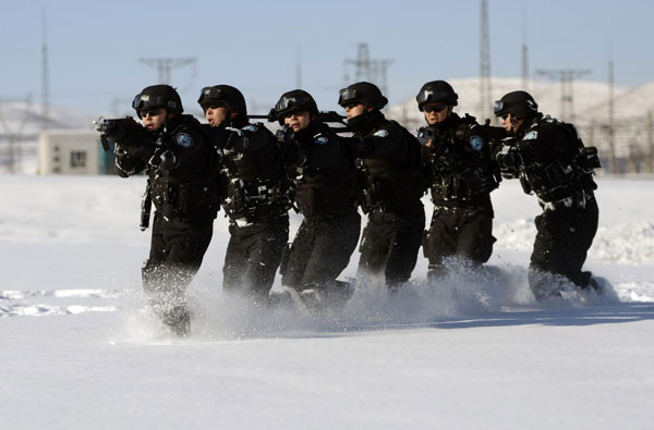 Elite SWAT forces battle for supremacy