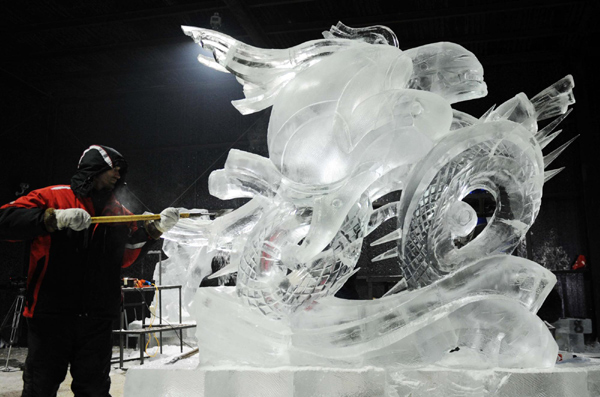 Harbin Intl Ice Sculpture Competition