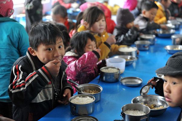 Free lunch keeps rural students warm