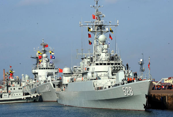 Chinese flotilla sets sail on escort missions