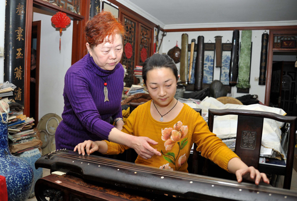 <EM>Guqin</EM> master wants to protect intangible culture