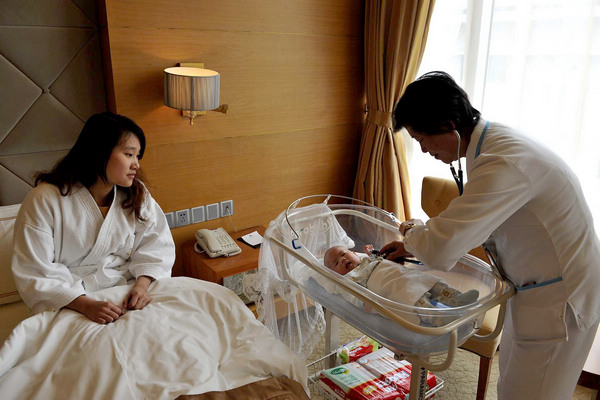 Postnatal care centers' popularity booms