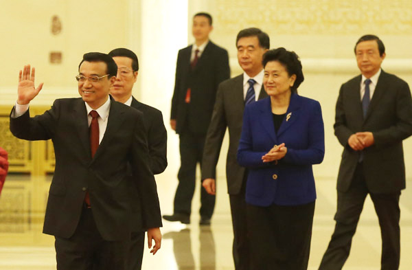 Premier Li Keqiang meets the press today