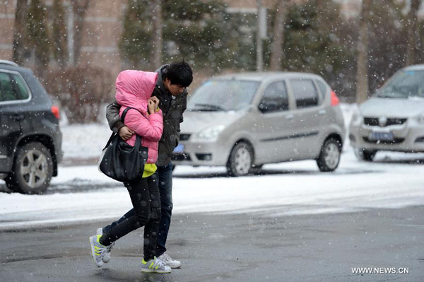 More areas see temperature drops in China